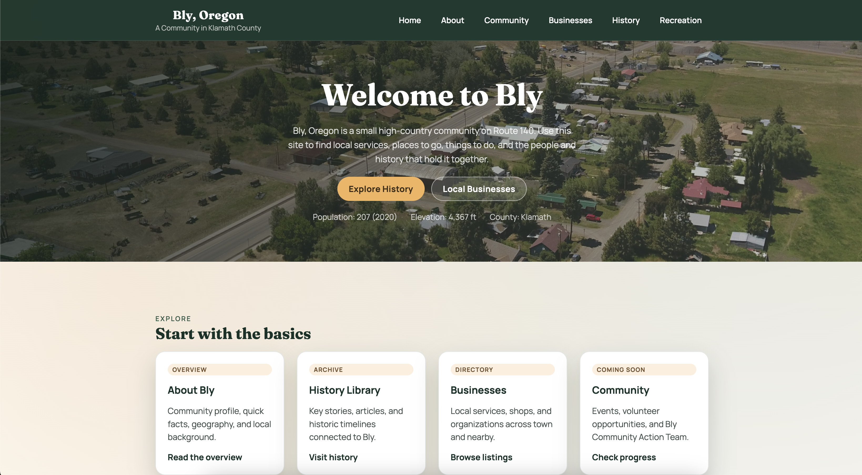 blyoregon.org website preview